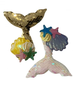 Lola + The Boys Mermaid Seashell Hair-clip (pack Of 2) New Arrivals 5 Lola + The Boys Mermaid Seashell Hair-clip (pack Of 2) New Arrivals