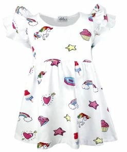 Lola + The Boys Donuts & Rainbow Dress New Arrivals