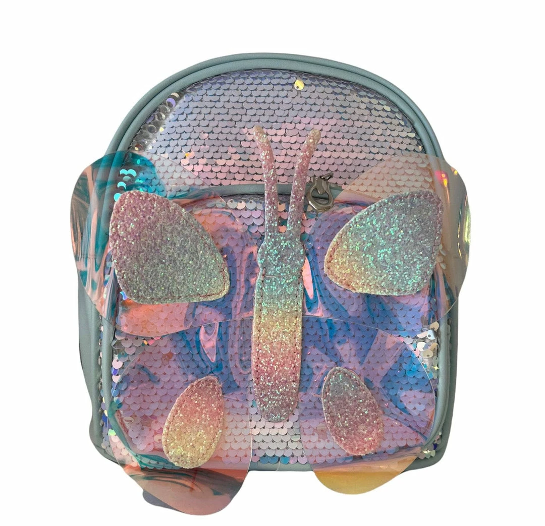 Lola + The Boys Mini Pastel Shimmer Backpack 3 Lola + The Boys Mini Pastel Shimmer Backpack