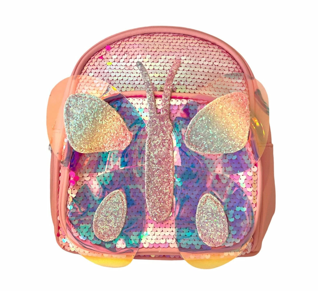 Lola + The Boys Mini Pastel Shimmer Backpack 4 Lola + The Boys Mini Pastel Shimmer Backpack