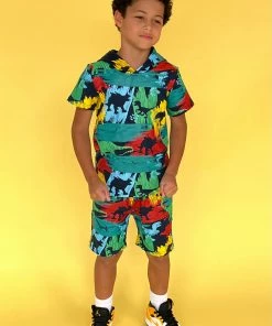 Lola + The Boys Neon Dino Set