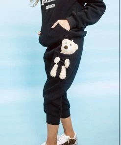Lola + The Boys Teddy Bear Pants