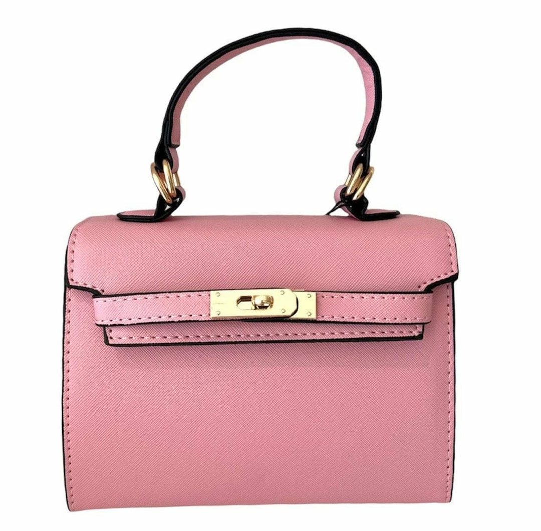 Lola + The Boys Pretty Pink Crossbody 3 Lola + The Boys Pretty Pink Crossbody