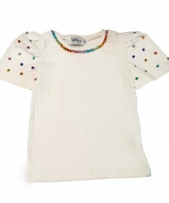 Lola + The Boys Queen Gem Short Sleeve Tee New Arrivals