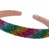 Lola + The Boys New Arrivals Rainbow Encrusted Headband