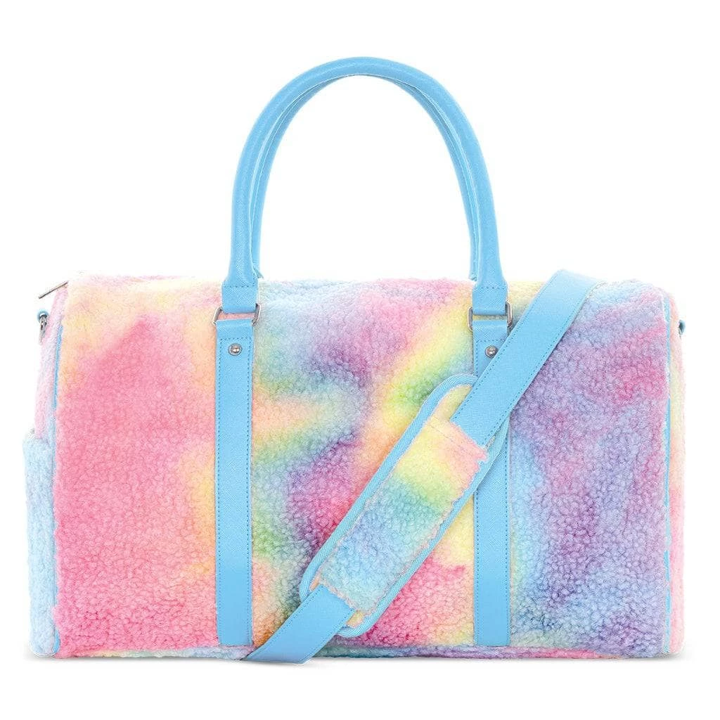 Lola + The Boys Rainbow Sherpa Duffel Bag 3 Lola + The Boys Rainbow Sherpa Duffel Bag