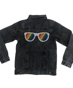 Lola + The Boys Rainbow Sunnies Denim