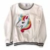 Lola + The Boys New Arrivals Sequin Unicorn Crewneck Sweatshirt 2 Lola + The Boys New Arrivals Sequin Unicorn Crewneck Sweatshirt