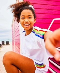 Lola + The Boys Crystal Sporty Set Girls