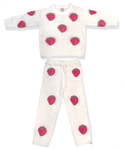 Lola + The Boys Fuzzy Strawberry Set