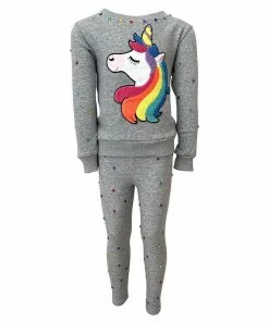 Lola + The Boys New Arrivals Happy Unicorn Rainbow Gem Set