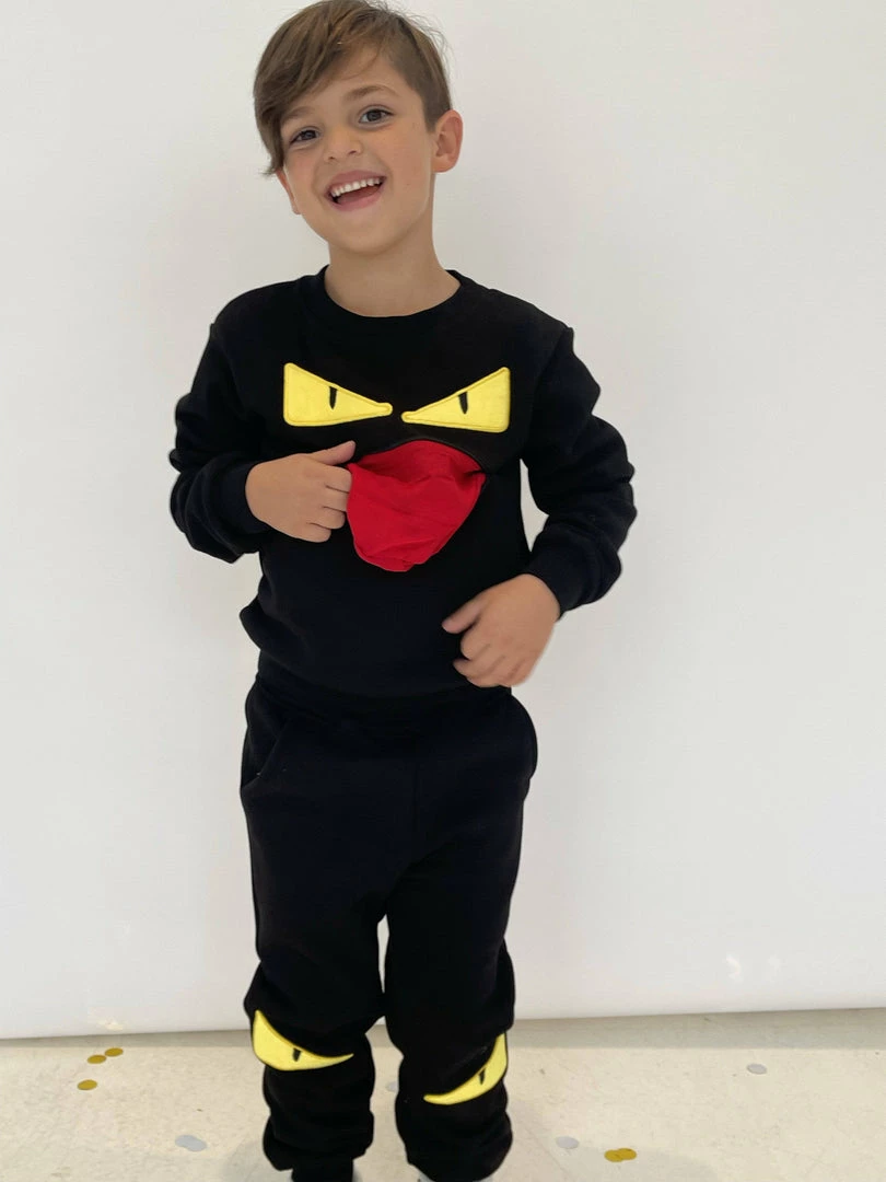 Lola + The Boys Monster Jogger Set 3 Lola + The Boys Monster Jogger Set