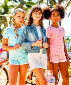 Lola + The Boys Pink Gem Short Set New Arrivals