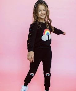 Lola + The Boys Ruffle Cloud Gem Set