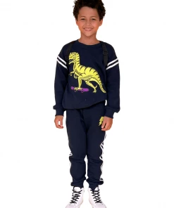 Lola & The Boys T-Rex Varsity Set