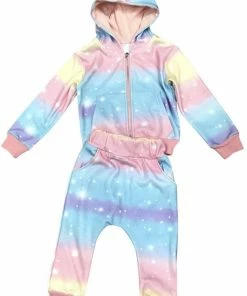 Lola + The Boys Unicorn Sky Jogger Set Girls