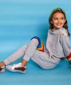 Lola + The Boys New Arrivals You Are Amazing Sequin Jogger Set