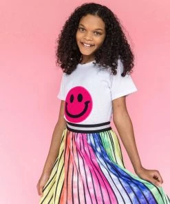 Lola + The Boys New Arrivals Happy Emoji T-Shirt