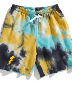 Lola + The Boys Tie Dye Athletic Short
