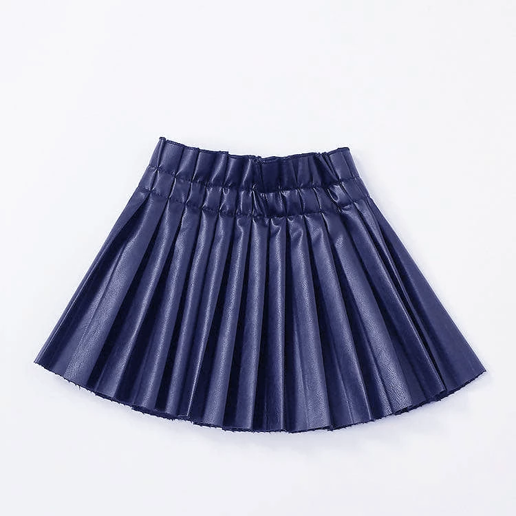 Lola + The Boys New Arrivals Pleated Vegan Leather Mini Skirt 5 Lola + The Boys New Arrivals Pleated Vegan Leather Mini Skirt