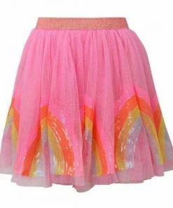 Lola & The Boys Girls Rainbow Sequin Tutu