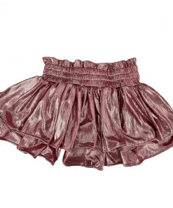 Lola + The Boys Metallic Skort