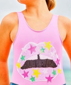 Lola + The Boys Star Lips Swim