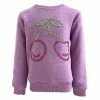 Lola & The Boys Happy Cherry Gem Sweatshirt New Arrivals