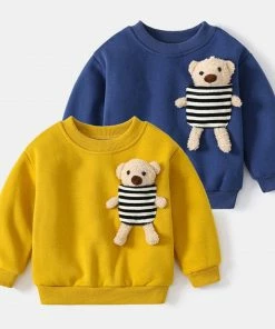 Lola + The Boys New Arrivals Sailor Teddy Crewneck