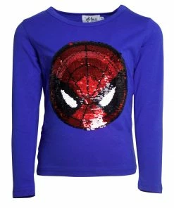 Lola & The Boys Spidey Flip Long Sleeve