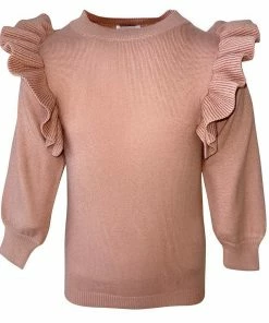 Lola + The Boys New Arrivals The Super Ruffle Sweater