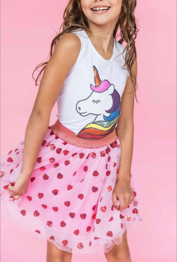 Lola + The Boys New Arrivals Sweetheart Sequin Tutu 3 Lola + The Boys New Arrivals Sweetheart Sequin Tutu