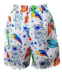 Lola + The Boys American Alien Swim Shorts
