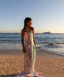 Lola + The Boys Paillette Mermaid Swimsuit New Arrivals