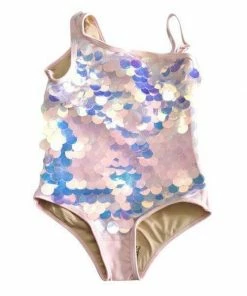 Lola + The Boys Paillette Mermaid Swimsuit New Arrivals