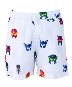 Lola + The Boys Superhero Swim Shorts