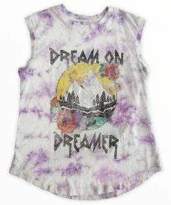 Lola + The Boys Dream On Muscle T Shirt Girls 11 Lola + The Boys Dream On Muscle T Shirt Girls