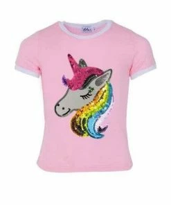 Lola + The Boys Unicorn Dream Ringer T-Shirt