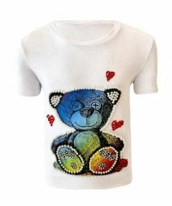Lola + The Boys Rainbow Bear T Shirt New Arrivals