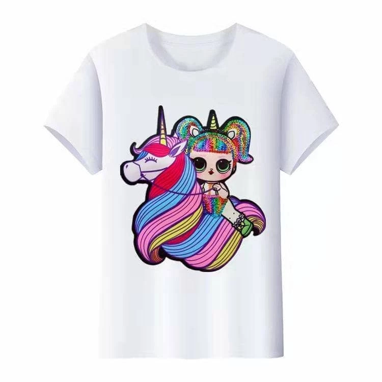 Lola + The Boys Unicorn Love Rainbow LED Doll Tee 4 Lola + The Boys Unicorn Love Rainbow LED Doll Tee