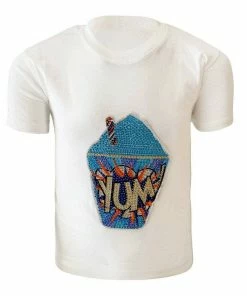 Lola + The Boys Girls Yum Crystal Tee