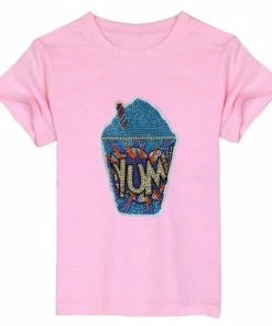 Lola + The Boys Girls Yum Crystal Tee