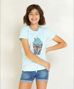 Lola + The Boys Girls Yum Crystal Tee