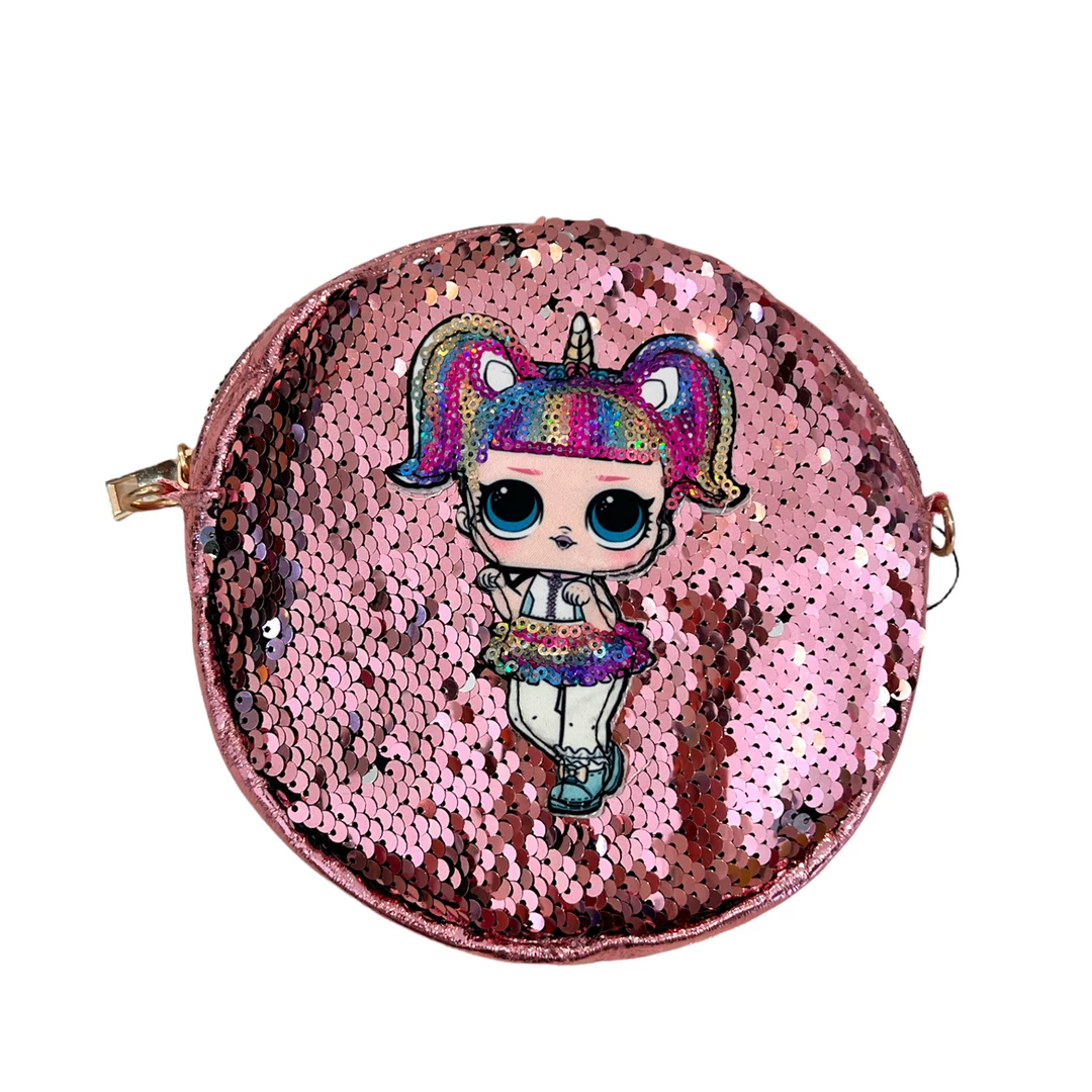 Lola + The Boys Unicorn Sequin Doll Crossbody 3 Lola + The Boys Unicorn Sequin Doll Crossbody